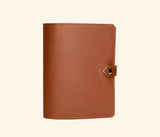 Leather Notebook Cover - Brown