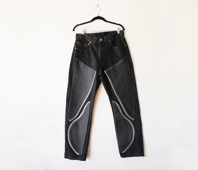 Chappy Pant - Black & Silver