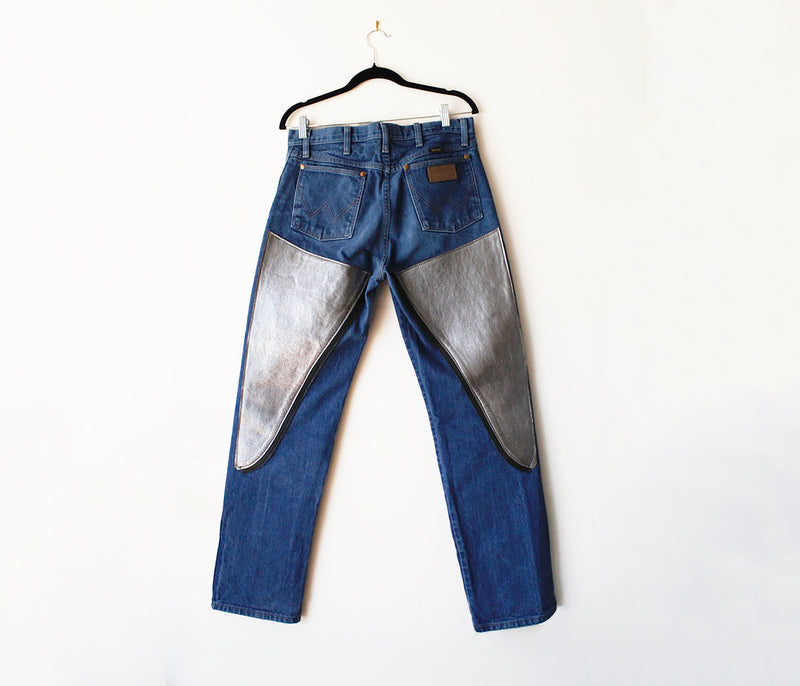 Chappy Pant - Silver Metallic