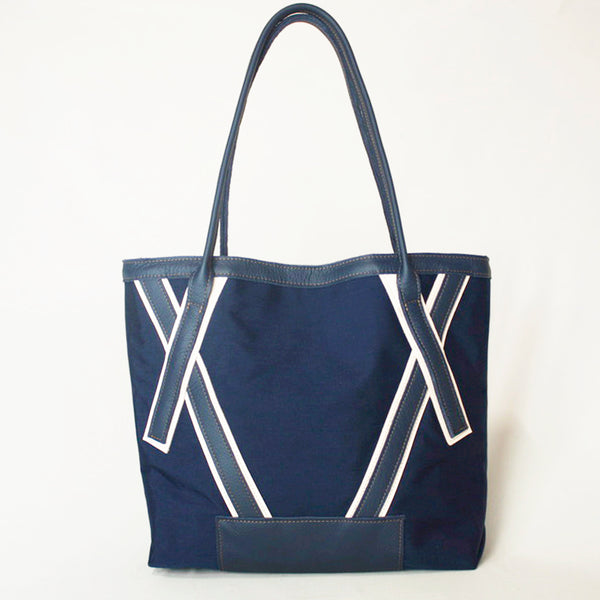 新品未使用everyone nylon logo tote bag NAVY a0059ba454acba307880f3aebba3c5