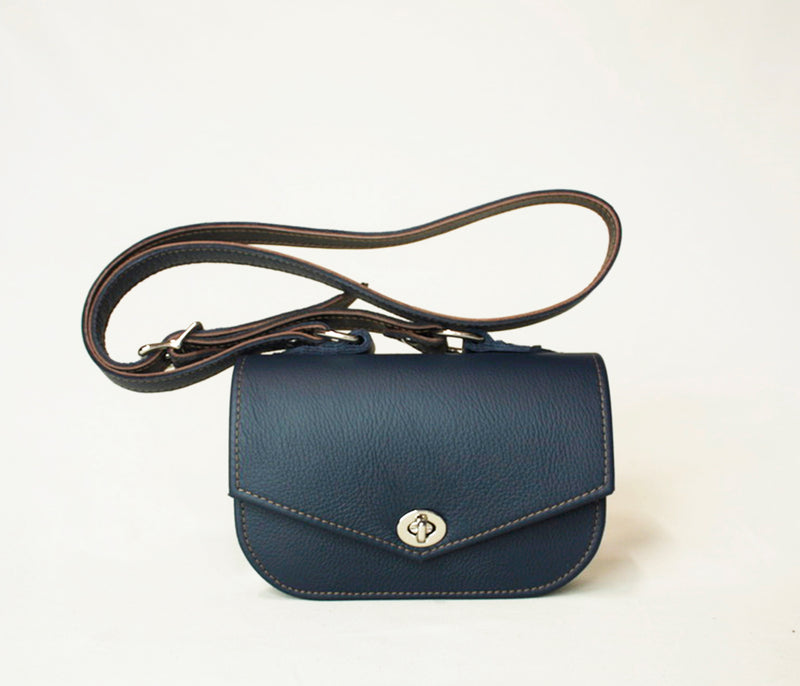 Marie Satchel Mini - Navy