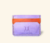 Cardholder Slim - Purple & Orange