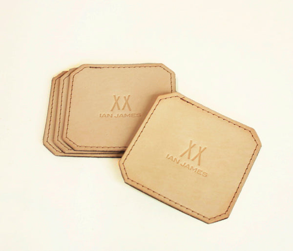 Coasters - Vegetable Tanned