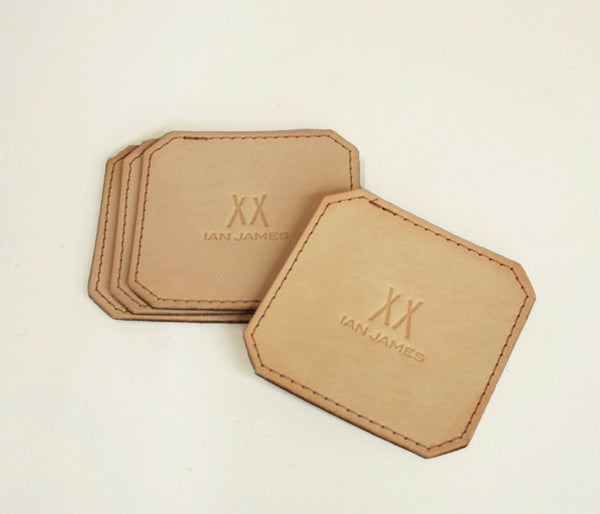 Coasters - Vegetable Tanned