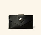 handmade black leather cardholder by Ian James