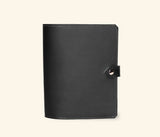 Leather Notebook Cover - Black