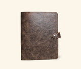 Leather Notebook Cover - Stone